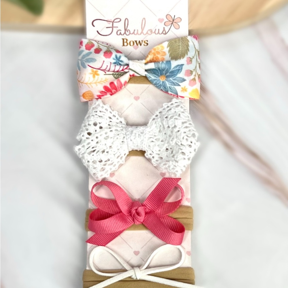 Kids Hair Accessories Set - Multicolor